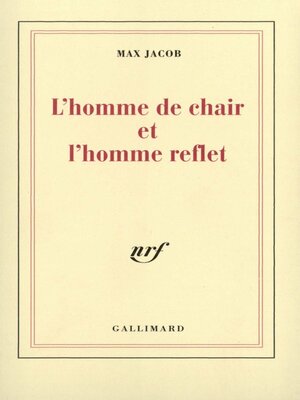cover image of L'homme de chair et l'homme reflet